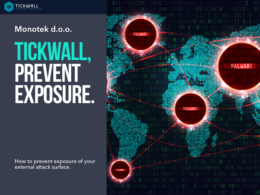 Tickwall product brief front page